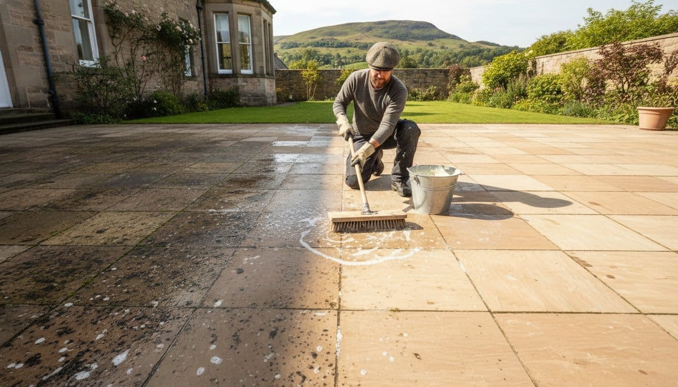 Natural Patio Stain Removal: Eco-Friendly vs Chemical Methods 2026