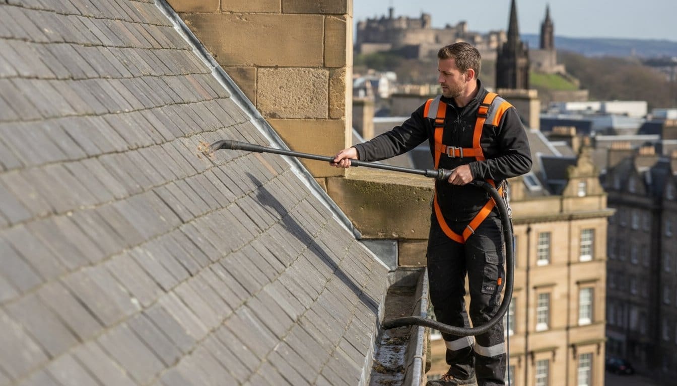 Why Hiring an Insured Gutter Cleaning Company in Edinburgh is Essential
