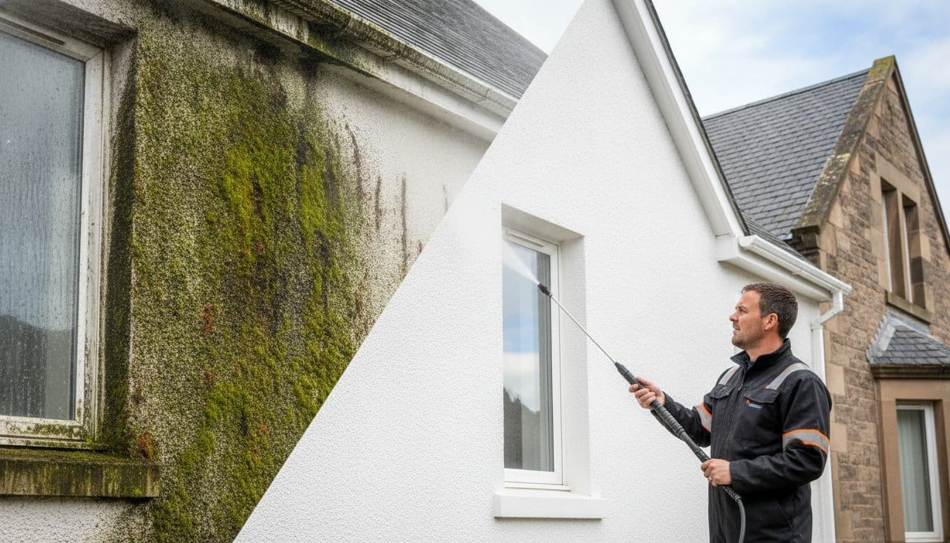 Render Cleaning Scotland: The Ultimate 2026 Property Maintenance Guide
